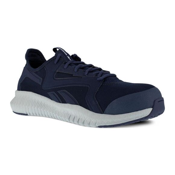Reebok Work Flexagon 3.0 RB4066 Sneakers Men's US 7 Navy Athletic Shoes ZPO283 - Picture 1 of 10